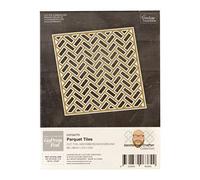Couture Creations Matrice de découpe pour gaufrage Motif TI, Fond carrelage parquet, Taille unique