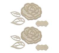 Couture Creations MY Secret Love CHIPB LAYR, roses superposées, taille unique