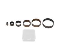 Couture en cuir Dies Alliage en acier Round Punching Toolt Tools Professional Grade Clean Past Adges For Cuir Crafting DIY PROJETS 6 tailles de 5 mm à 30 mm de diamètre