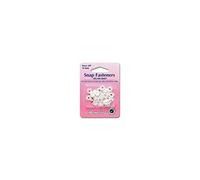 Couture Loisirs - Pressions Boutons Nylon Blanc Carrées 9 Mm