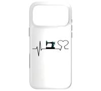 Couture Quilting Machine à Coudre Cardiogram Tricotage Coque pour iPhone 17 Pro Max