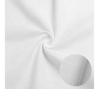 Coutursup - Entoilage Thermocollant Blanc 100×250 cm - Renfort Textile Polyester Fusible pour Couture, Vêtements, Patchs, DIY, Idéal Pour Structurer, Stabiliser Le Tissu, Lavable, Repassable, Souple