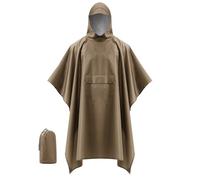 Coutyuyi Poncho Pluie Imperméable Cape Multifonction pour Randonnée