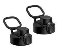 Couvercle à bec automatique pour bouteilles d'eau de sport Hydro-Flask à large ouverture, 2 pack de couvercle de remplacement pour Hydro-Flask à ouverture large 12, 16, 18, 20, 32, 40, 64 oz