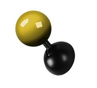 Couvercle à bouton-poussoir Start-Stop - Capuchon en de zinc de 4,1 x 7,3 cm - Style rétro - Accessoire de voiture - Décoration de bouton de démarrage pour systèmes push-to-turn et intérieur