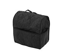 Couvercle à Poussière avec de Grandes Poches pour la Cuisine, Couvercle de Mélangeur en Polyester Léger, Sac de Transport pour Les Attachements de Batteur et Les Livrets de (Black)