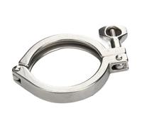 Couvercle à trois pinces for tuyau en acier inoxydable 304, raccord à dégagement rapide, mandrin de 1.5 "2" 2.5 "3" 4 "5" 6 "7" 8 "(Ferrule 64)