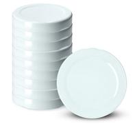 KADAX Lot de 100 couvercles Twist-Off Ø43 mm - Couvercles de rechange en métal pour bocaux 40ml & mini bocaux - Fermeture hermétique pour confitures, miel & épices