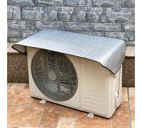 Couvercle AC pour unité extérieure,Couvercle d'unité extérieure | de climatiseur unités extérieures - Pièces de climatiseur étanches, couvercle de Central, robuste, isolation the