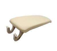 Couvercle Accoudoir de Voiture Confortable Fit Use For Audi A6 C5 1998-2005 1 Pcs Car Accessories Center Console Arm Rest Black/Gray Beige Leather Armrest Latch Cover(Beige)