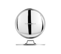 Couvercle Acier Inoxydable Elodie 20 Cm Gris H&H