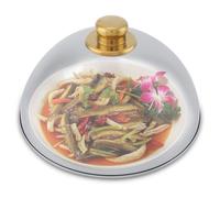 Couvercle alimentaire, Couvercle alimentaire, Couvercle alimentaire en acier inoxydable, Couvercle alimentaire cloche, Couvercle de plat, Couvercle de plat, Cloche de plat, Couvercle d'assiette dôme
