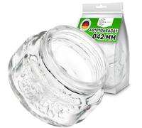 Couvercle Ampoule Four Encastrable en Verre Ø 42 mm avec Code Original 481010646361 pour Whirlpool pour Philips C00325847 pour Ariston pour Indesit - MADE IN GERMANY - ONIX TECH