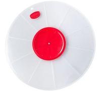 Dr.Oetker 1642 Couvercle anti éclaboussures 30 cm, couvercle pour bol à mixer, couvercle batteur électrique, Plastique, 30 cm