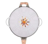 Couvercle anti-éclaboussures de graisse - Protecteur en silicone pour friture, Poêle 10-12 pouces, cuisson cuisinière ustensiles de cuisine, passoire alimentaire, passoire à casserole, cuisinière à