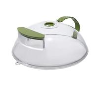 Couvercle anti-éclaboussures pour micro-ondes, Cloche Spéciale pour Chauffage au Four à Micro-Ondes, couvercle anti-éclaboussures, couvercle de plaque professionnel avec poignée pour garder(Dégager)