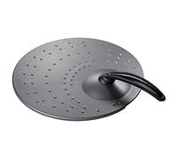 Couvercle anti-éclaboussures Silit pour casseroles jusqu'à 34 cm, acier inoxydable, lavage à la main, noir