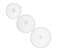 Relaxdays Lot de 3 couvercles anti-éclaboussures