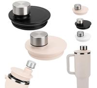 Couvercle anti-fuite pour gobelet Stanley de 1200 ml, couvercle de rechange anti-déversement pour gobelet Stanley de 1200 ml, couvercle réutilisable anti-déversement avec large goulot pour voyage