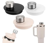 Couvercle anti-fuite pour gobelet Stanley de 1200 ml, couvercle de rechange anti-déversement pour gobelet Stanley de 1200 ml, couvercle réutilisable anti-déversement avec large goulot pour voyage