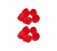 Couvercle Anti-Poussière en Caoutchouc Rouge pour Tuyau Flexible, Cylindre de CO2, Valve à Broche pour Machine à Soda, Machine à Eau Gazeuse B