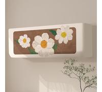 Couvercle anti-poussière for climatiseur à vent crème, couvercle anti-poussière universel mural for climatiseur, tout compris, à haute élasticité (Color : D, Size : 80cm)