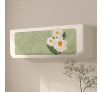Couvercle anti-poussière for climatiseur à vent crème, couvercle anti-poussière universel mural for climatiseur, tout compris, à haute élasticité (Color : F, Size : 94cm)