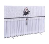 Couvercle anti-poussière for téléviseur, pas besoin de retirer le couvercle du lors la mise en marche tissu protection domestique for(Color04,95 x Height 65cm)