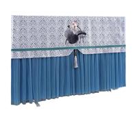Couvercle anti-poussière for téléviseur, pas besoin de retirer le couvercle du lors la mise en marche tissu protection domestique for(Color03,195 x Height 120cm)