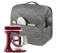 Couvercle Anti-Poussière Inclinable Avec Poche Pour Kitchenaid,Couvercle De Support De Centre Commercial,Mélangeur De 4.5 À 5 Pintes,Gadgets Ménagers,Accessoires - Type Grey