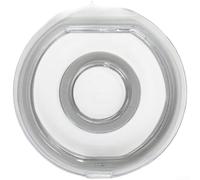 Couvercle anti-poussière pour aspirateur robot, accessoire de rechange transparent avec joint sécurisé et anti-fuite, convient pour un usage domestique