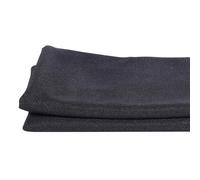 Couvercle anti-poussière pour grille de haut-parleur - Tissu en fibre noire 1,6 x 0,5 M, tissu stéréo extensible, matériau élastique doux et fin, protection audio décorative | Home Theatre, Allestim