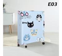 Couvercle anti-poussière pour radiateur,imprimé de dessin,couvercle anti-poussière pour huile domestique,couvercle anti-poussière pour chauffage électrique,nettoyage du stockage à domici - Type C-M
