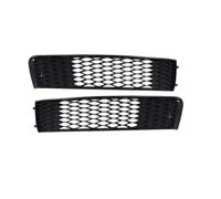 Couvercle Antibrouillard Avant Compatible Avec Q7 2010 2011 2012 2013 2014 2015 Pare-chocs Avant Inférieur Supérieur En Maille Grille Antibrouillard Lunette Antibrouillard 4L0807697B(B,Pair)