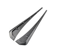 Couvercle autocollant de calandre en Fiber de carbone, aileron latéral de garde-boue de voiture, trou d'admission d'air, adapté à Toyota garniture d'aile latérale de voiture(Carbon Look)