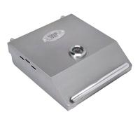 Roller Grill Couvercle pour plancha 60 cm 53197SE Inox avec charnières et thermomètre intégré