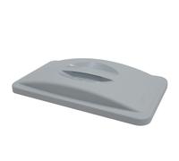 Rubbermaid Couvercle Slim Jim avec poignée, gris