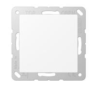 Couvercle aveugle A, blanc mat (référence : JUNG A594-0WWM)