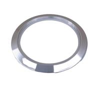 Couvercle aveugle à trois pinces, 19mm-102mm, embout avec trou Central, sanitaire, en acier inoxydable SS304, ouverture rapide, raccord de tuyau à disque aveugle(Color:Black,Size:19mm ferrule 50.5)