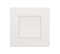 Couvercle aveugle large, série 270, dimensions optimales pour couvrir les connexions électriques, parfait pour les finitions dans les installations résidentielles.