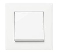 Couvercle aveugle sortie câbles série lumina (WL7030) couleur blanc polaire