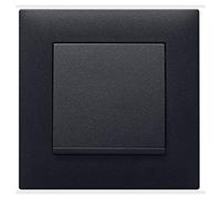 Couvercle aveugle sortie câbles série lumina (WL7033) couleur noir