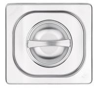 Couvercle Bac Gastro Inox GN 1/6 Vogue Gris G