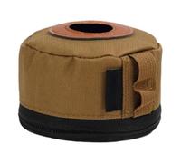 Couvercle blindé à fermeture éclair - Couvercle de réservoir de four de camping | Couvercle de stockage pour bidon de cylindre, protection de bidon de gaz portable, manchon de réservoir de carburant