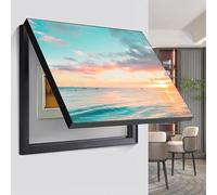 Couvercle Boîte À Fusibles Peinture Décorative, Peinture Décorative De Boîte De Compteur Électrique Cachée, pour la Décoration Murale d'un Hôtel DIY(Black 1,60 * 40cm/23.6 * 15.7in)