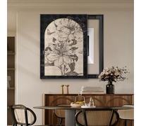 Couvercle Boîte À Fusibles Peinture Décorative, Peinture Décorative De Boîte De Compteur Électrique Cachée, pour la Décoration Murale d'un Hôtel DIY(Black 1,60 * 80cm/23.6 * 31.5in)