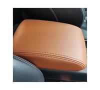 Couvercle Boîte D'accoudoir Voiture Coussin Protection En Cuir PU Commande Centrale Pour MG4 EV 2022 Pour Mg 4 EH32 2023(Brun)