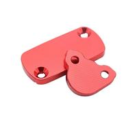 Couvercle Bouchon Réservoir Liquide Frein Avant Et Arrière CR Pour CRF 125R Pour 250R Pour 250X Pour 250RX Pour 450R Pour 450X Pour 450RX Couvercle Liquide Frein(Red)