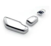 Couvercle Bouton Commutation D'appui-tête Avant Pour Réglage Du Siège Compatible Avec Benz ML W166 GL 2012-2015 E Coupé W207 W212 2009-2015 Interrupteur de Frein à Main(Right 3 PCS)