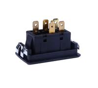 Couvercle Bouton Commutation Fenêtre Électrique Voiture 6 Broches 12-24v Contrôleur Puissance Automatique Pièces À Universel Bouton Lève-vitre